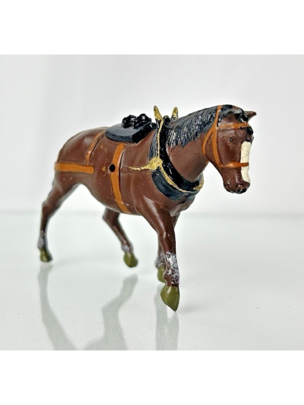 Vintage Britains Ltd Lead Metal Shire Horse Farm Animal 3"